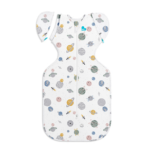 lovetodream新生婴儿宝宝鸡翅睡袋秋冬加厚款襁褓防惊跳投降式