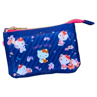 日系卡通猫咪护照夹可爱卡包零钱包多功能五层手拿包化妆包证件包