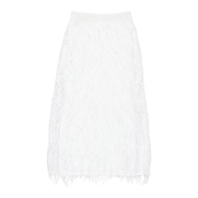 Maca Kaka 25新款女士Hazel时尚修身流苏半身裙银泰百货 301594