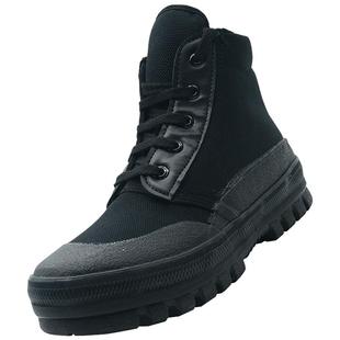 际华官方3537正品高帮解放鞋男冬季加绒加棉劳保胶鞋防穿刺工地鞋