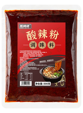 重庆酸辣粉调料商用餐饮店用