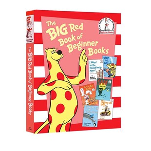 Dr Seuss 苏斯博士红橙黄绿青蓝紫 七色故事大书精装系列7册  The Big Red/Blue/Orange/GreenBook of Beginner Books 图画故事书