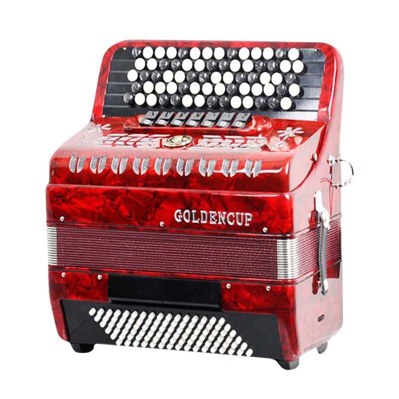 金杯格兰德巴扬手风琴96/120贝斯司70键按纽儿童进阶初学演奏专业
