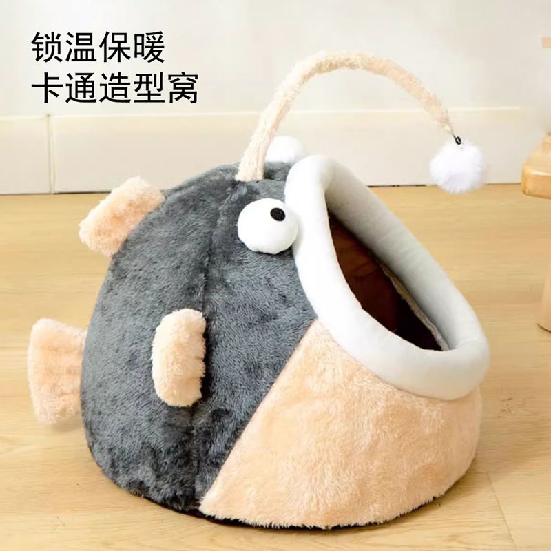 猫窝冬季保暖幼猫宠物窝封闭式猫屋四季通用猫房子宠物用品狗窝
