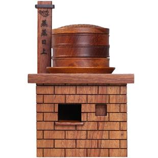 红木雕刻工艺品摆件花梨木质装饰品客厅家居摆设小装饰品乔迁礼品