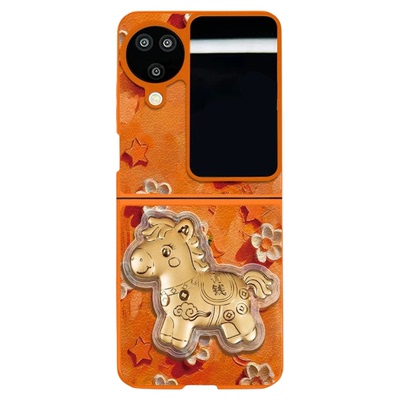 轻奢感马上有钱适用oppofindn3flip手机壳新品高级感pocket2网红爆款折叠屏手机壳findn2flip防摔保护套女生