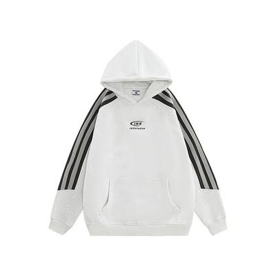 INSstudios拼接LOGO插肩袖卫衣