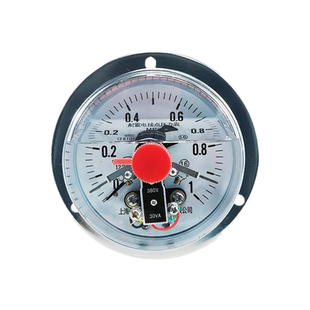 YNXC100ZT轴向带边耐震电接点压力表 25mpa 40mpa60mpa耐振油压表