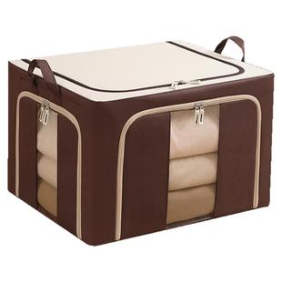 装羽绒服的收纳箱棉被收纳袋子家用衣柜整理师专百纳箱衣服储物箱