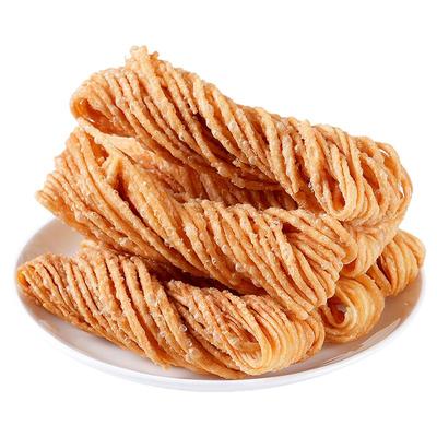 金丝馓子手工油炸独立包装
