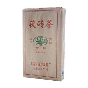 正品白沙溪黑茶2011年800g金花茯砖茶正宗高山黑茶湖南安化茯茶砖