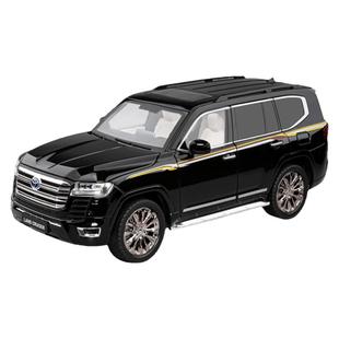 正版1:18丰田兰德酷路泽陆巡LC300合金汽车模型仿真男玩具车收藏