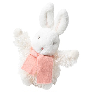 海湾兔bunnies围巾小兔子玩偶毛绒公仔儿童玩具安抚娃娃生日礼物