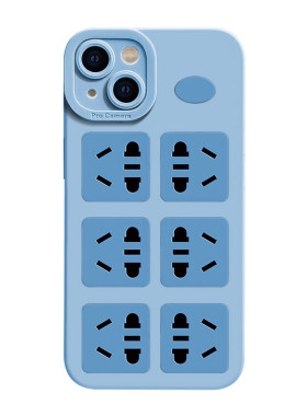 插排iPhone17搞怪手机壳