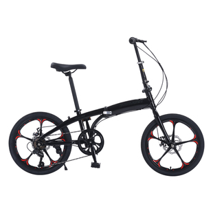 英国兰令折叠自行车20寸亲子带娃超轻便携男女城市通勤上班代步