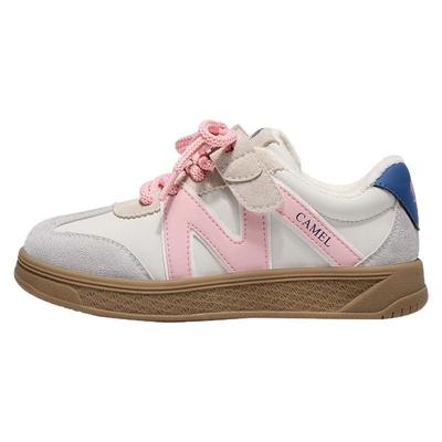 骆驼儿童德训鞋加绒女童运动鞋