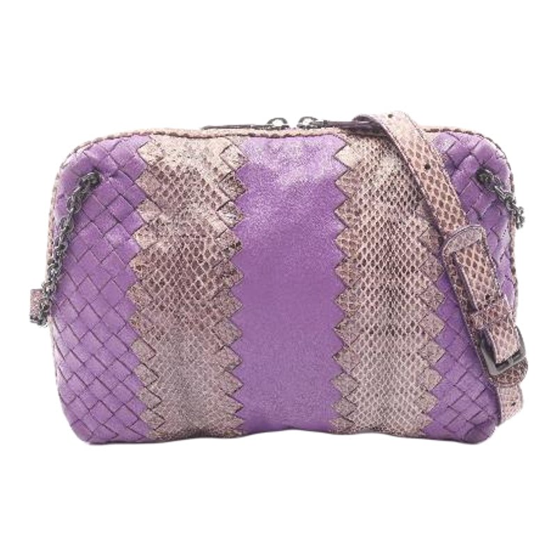 中古BottegaVeneta葆蝶家斜挎包