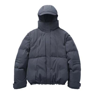可拆卸多功能防护白鹅绒羽绒服