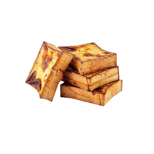 糖学友岩烧乳酪吐司无蔗糖轻碳水生酮食品减糖代餐芝士夹心面的包