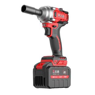 志高无刷电动扳手大扭力官方正品工具冲击电扳手风炮小型充电板子