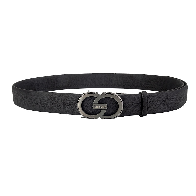 CaibinKlarn高端男士皮带真皮自动扣商务休闲裤腰带时尚百搭腰带