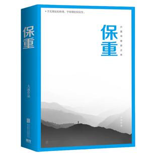 【官方正版】保重 大冰的新书阔别三年全新力作小蓝书系列收官之作啊2.0乖摸摸头小孩大冰作品集短篇小说畅销书籍 正版