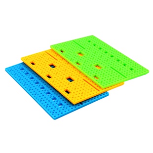 85140开关板 带孔塑料片物理电路实验制作底板平面板DIY手工配件