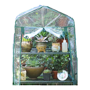 多肉保温棚阳台暖棚草莓植物室内户外过冬冬天保暖花棚暖房家用小