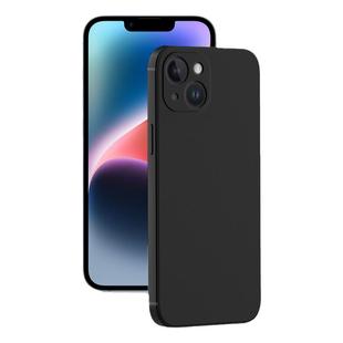 适用于苹果14手机壳黑色iPhone15Plus超薄13mini硅胶16Promax17Air新款11Pro12磨砂8P防摔6s软7亲肤XR保护套e