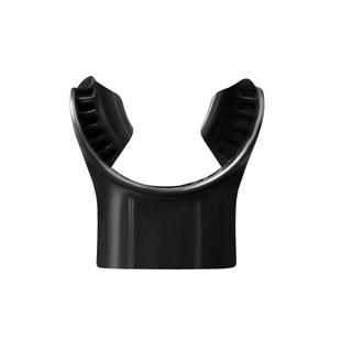 通用硅胶水肺呼吸管咬嘴呼吸器配件浮潜自由潜水吸嘴配件一次性