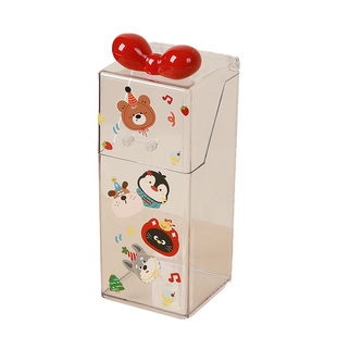 防尘纸杯收纳盒一次性杯子取杯器放咖啡胶囊吸管收纳盒塑料杯专用