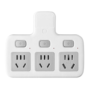 扩展插座转换器10转16A插头大功率4000W插排家用空调热水器插线板