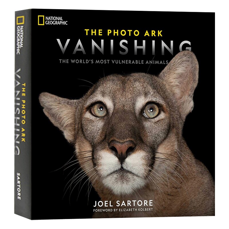 珍稀动物全书 美国国家地理影像方舟 National Geographic The Photo Ark Vanishing 英文原版