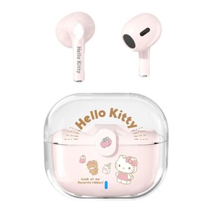 三丽鸥联名蓝牙耳机凯蒂猫2026新款女生运动降噪正品适用苹果oppo