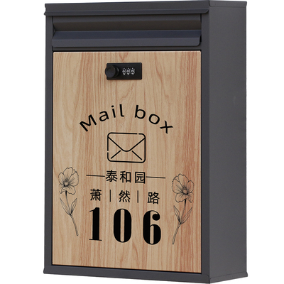 弘可邮筒别墅门口信报箱室外防雨