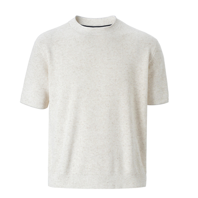 天丝＋亚麻老钱风凉感款针织衫