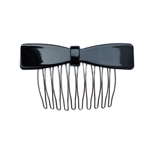 醋酸倒插梳发夹女2026新款高端蓬松高颅顶刘海碎发整理神器发梳子