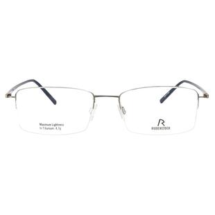 罗敦司得RODENSTOCK眼镜框男R7074超轻商务休闲半框钛架近视镜架