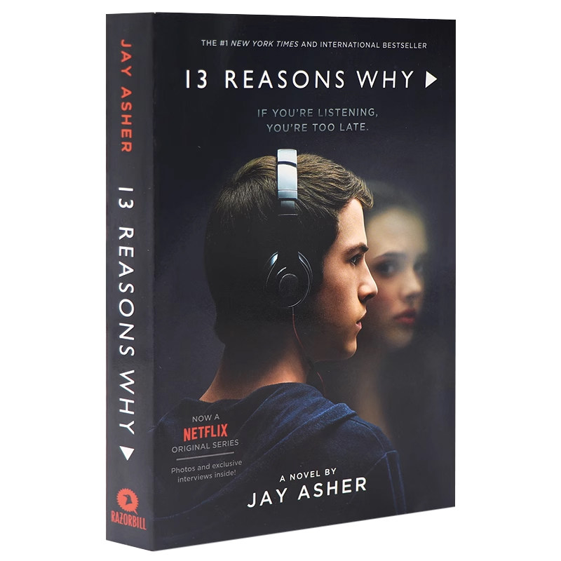 十三个理由13个原因汉娜的遗言英文原版13 Reasons Why-Jay Asher 同名热播美剧 外国校园青春同名小说 by Jay Asher
