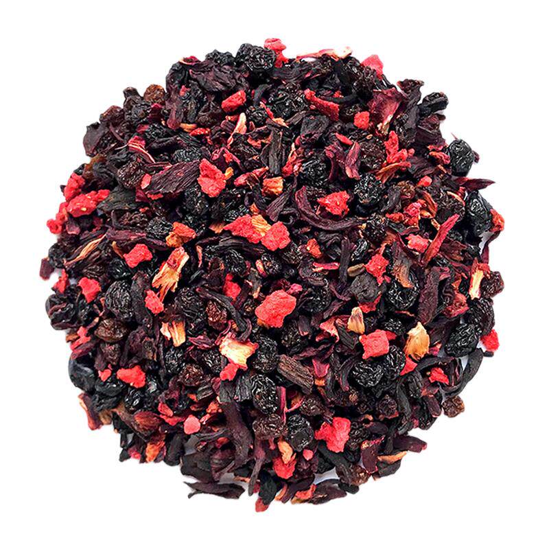 景区同款花果茶250克樱桃玫瑰朗姆覆盆子花茶醋栗浆果冷泡茶散装