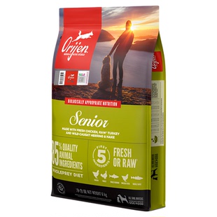 【官方旗舰】Orijen渴望原始猎食老年犬美版低卡高龄犬集合链接