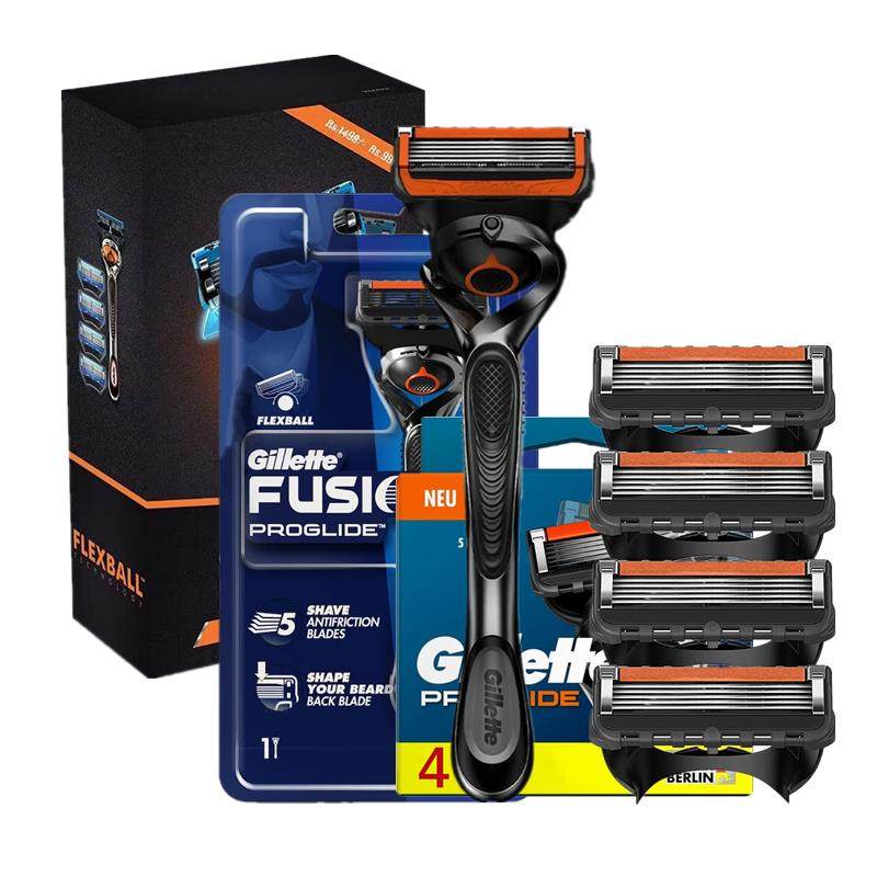 【自营】吉列锋隐致顺手动剃须刀锋速5层刀片刮胡刀 1刀架5刀头