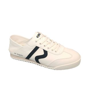 红蜻蜓男鞋新款时尚AX66971001平底系带百搭小白鞋板鞋AX66971002