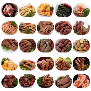 章福元淮安特产卤味鸭脖零食大礼包小吃休闲食品充饥夜宵整箱200g