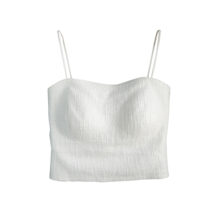 Kbra小香风吊带背心女内搭带胸垫一体文胸内衣细肩带外穿抹胸