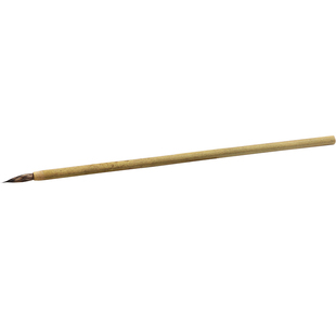 景德镇青花勾线笔分混水新彩笔填彩笔釉上小白云兔毫毛笔陶艺画笔