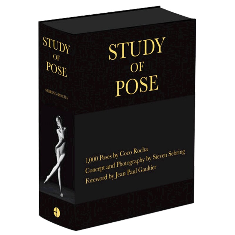 精装正版 一千种姿势 英文原版 Coco Rocha拍照姿势 Study of Pose 1000 Poses 时尚女王可可罗查 英文版进口人像摄影艺术书籍