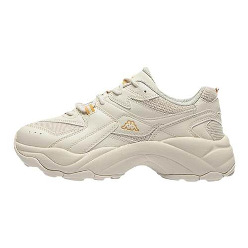 Kappa卡帕厚底运动鞋女2025新款休闲春季跑步老爹鞋女款增高鞋子