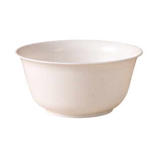 稻壳一次性碗食品级家用加厚耐高温饭碗塑料野餐结婚用餐即弃餐具