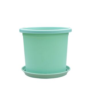 四季控根透气加厚加仑盆塑料大号青山花盆托盘种菜耐用树脂底部